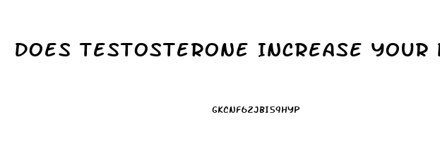 Does Testosterone Increase Your Penis Size