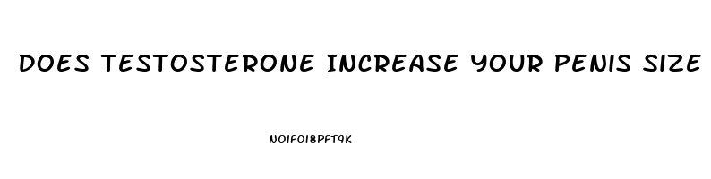 Does Testosterone Increase Your Penis Size