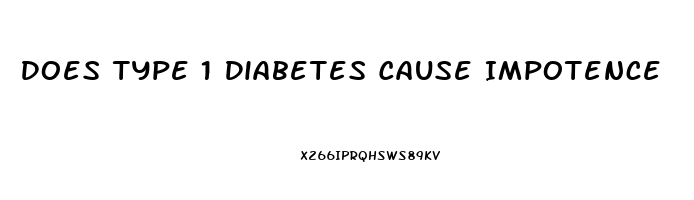 Does Type 1 Diabetes Cause Impotence