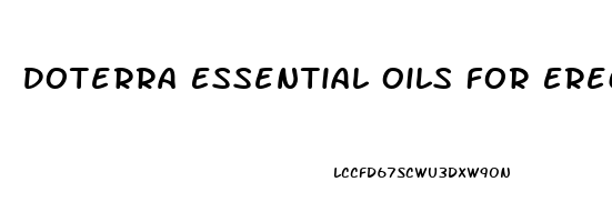 Doterra Essential Oils For Erectile Dysfunction