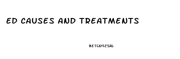 Ed Causes And Treatments