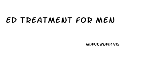 Ed Treatment For Men