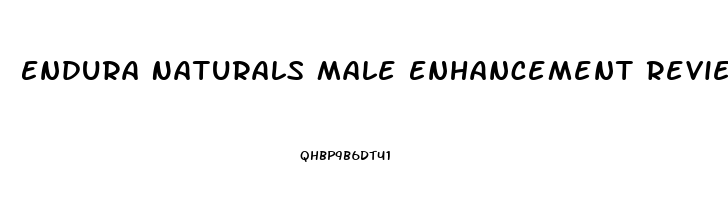 Endura Naturals Male Enhancement Review