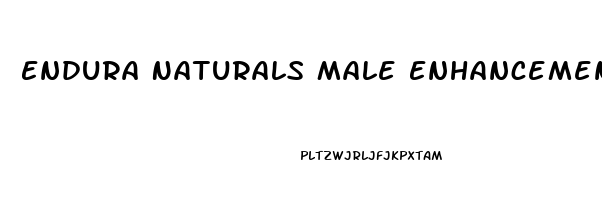 Endura Naturals Male Enhancement Review