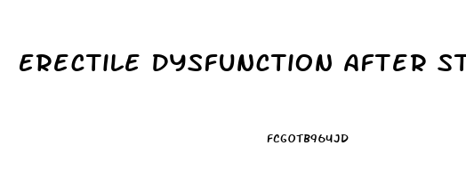 Erectile Dysfunction After Steroids