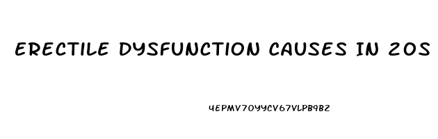 Erectile Dysfunction Causes In 20s