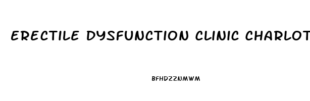 Erectile Dysfunction Clinic Charlotte Nc