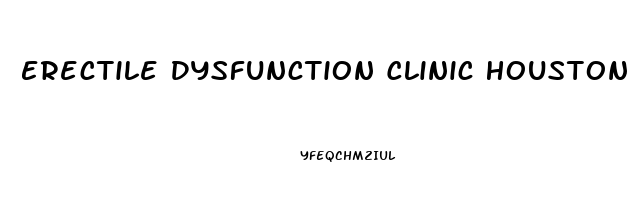 Erectile Dysfunction Clinic Houston Tx