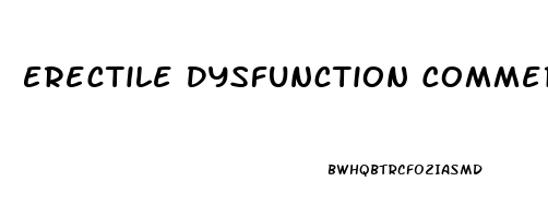 Erectile Dysfunction Commercial Script