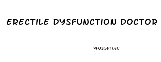 Erectile Dysfunction Doctor Houston