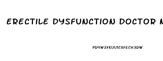 Erectile Dysfunction Doctor Nyc