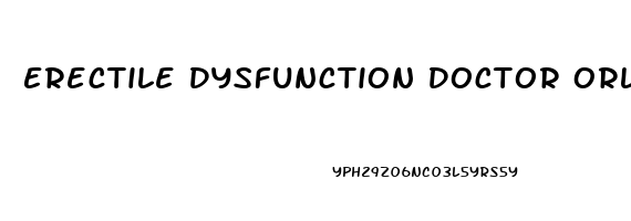 Erectile Dysfunction Doctor Orlando
