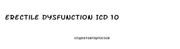 Erectile Dysfunction Icd 10