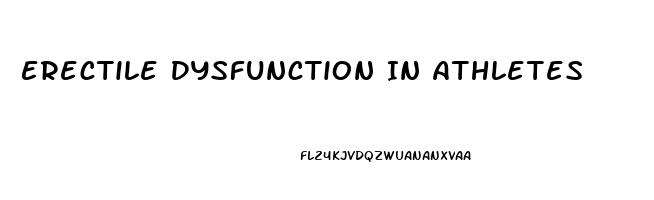 Erectile Dysfunction In Athletes