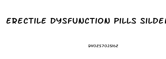 Erectile Dysfunction Pills Sildenafil