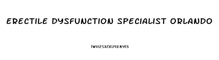 Erectile Dysfunction Specialist Orlando