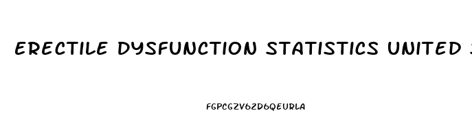 Erectile Dysfunction Statistics United States