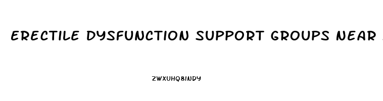 Erectile Dysfunction Support Groups Near Me