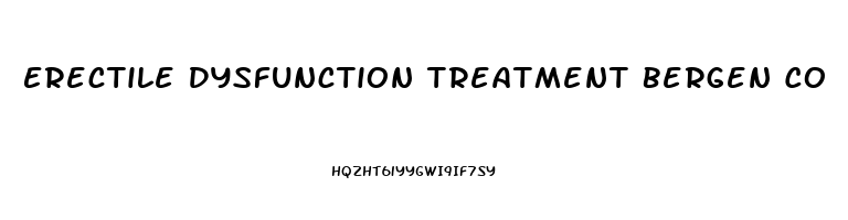 Erectile Dysfunction Treatment Bergen Co 