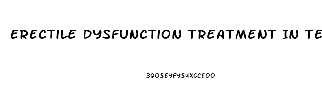 Erectile Dysfunction Treatment In Texas