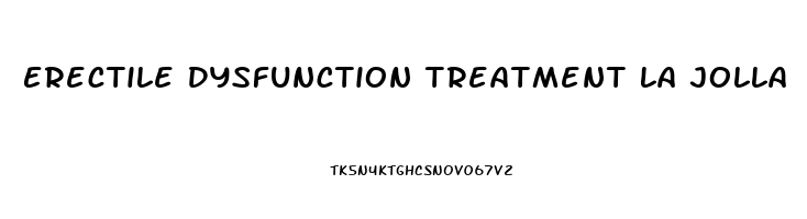 Erectile Dysfunction Treatment La Jolla