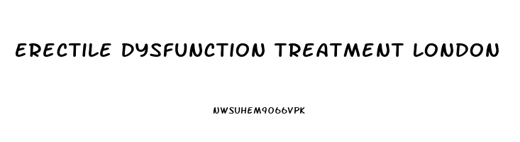 Erectile Dysfunction Treatment London