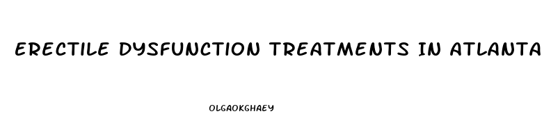 Erectile Dysfunction Treatments In Atlanta