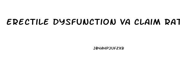 Erectile Dysfunction Va Claim Rating