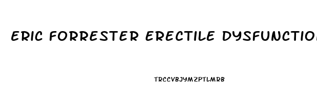 Eric Forrester Erectile Dysfunction