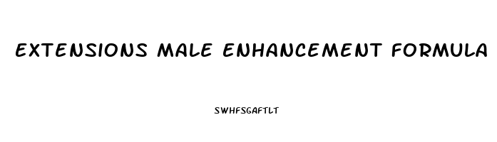 Extensions Male Enhancement Formula