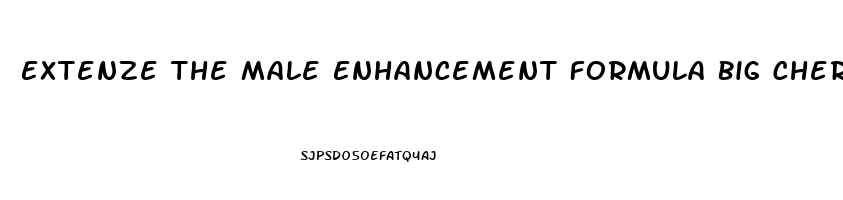 Extenze The Male Enhancement Formula Big Cherry Flavor Value Pack