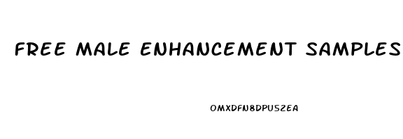 Free Male Enhancement Samples With Free Shipping