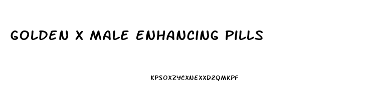 Golden X Male Enhancing Pills