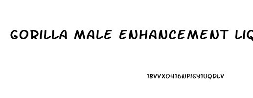 Gorilla Male Enhancement Liquid