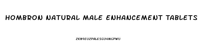 Hombron Natural Male Enhancement Tablets