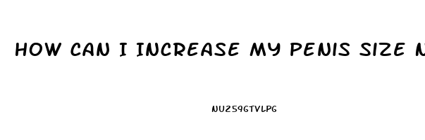 How Can I Increase My Penis Size Naturally