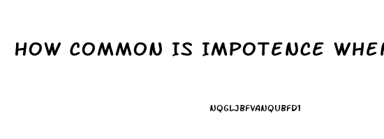 How Common Is Impotence When Taking Telmisartan