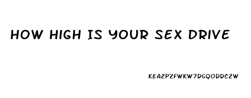 How High Is Your Sex Drive