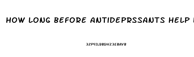 How Long Before Antideprssants Help Libido