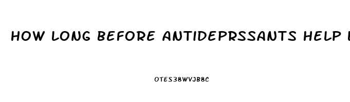 How Long Before Antideprssants Help Libido