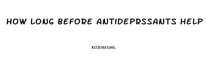 How Long Before Antideprssants Help Libido