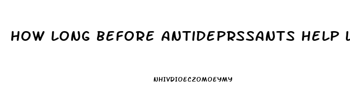 How Long Before Antideprssants Help Libido