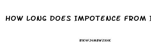 How Long Does Impotence From Invega Sustenna Last