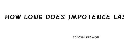 How Long Does Impotence Last After Stopping Methadone