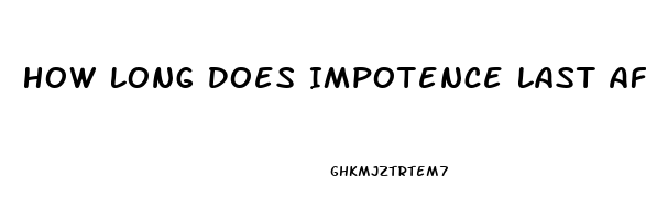 How Long Does Impotence Last After Stopping Methadone