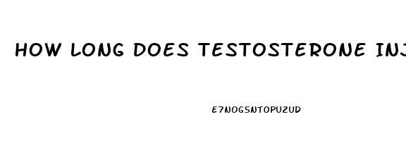 How Long Does Testosterone Injections Take To Work Libido