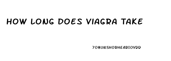 How Long Does Viagra Take