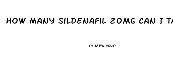 How Many Sildenafil 20mg Can I Take
