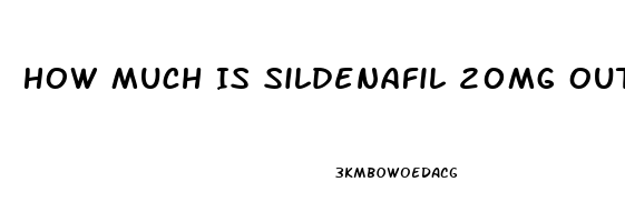 How Much Is Sildenafil 20mg Out Of Pocket Cvs