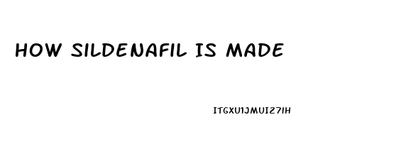 How Sildenafil Is Made